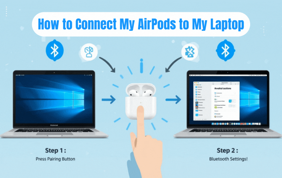 How to Connect My AirPods to My Laptop